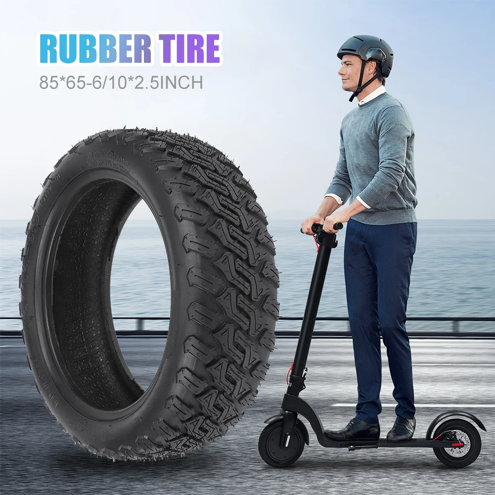 85*65-6/10*2.5inch Tire and Tube Set for Kugoo Electric Scooter Balance Scooter Puncture-Free Rubber Tire Replacement
85*65-6/10*2.5inch Tire and Tube Set for Kugoo Electric Scooter Balance Scooter Puncture-Free Rubber Tire Replacement
