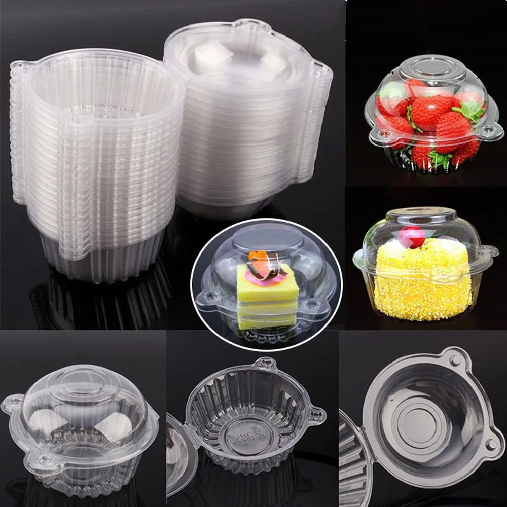 25pcs Cupcake Plastic Cups Muffin Pods Dome Cups Cake Box Bag Cupcake Cake Baking Decorating Pastry Party Tools Cake Mold Decor 
25pcs Cupcake Plastic Cups Muffin Pods Dome Cups Cake Box Bag Cupcake Cake Baking Decorating Pastry Party Tools Cake Mold Decor