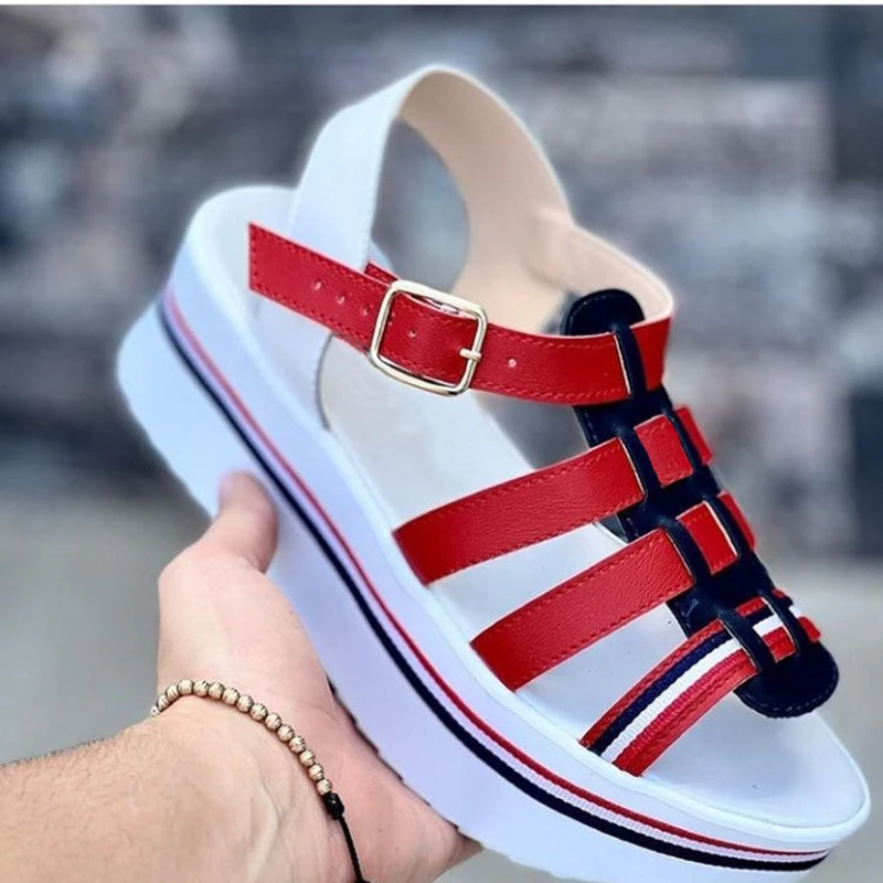 Fashion Luxury Ladies Sandals Summer Open Toe Walking Shoes Cutout Women's Shoes Sexy Sandals Comfortable Flat Sandals 2022 New
Fashion Luxury Ladies Sandals Summer Open Toe Walking Shoes Cutout Women's Shoes Sexy Sandals Comfortable Flat Sandals 2022 New