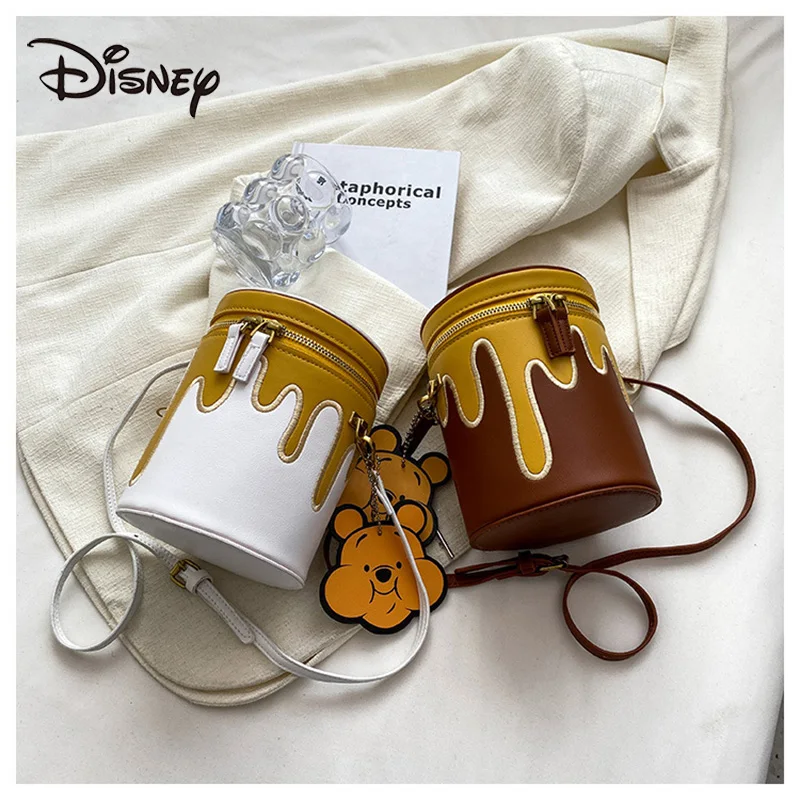 Disney Women's Shoulder Bag Stitching 2022 Spring Summer New Trendy All-match Children's Backpack Bucket Bag Winnie The Pooh Bag
Disney Women's Shoulder Bag Stitching 2022 Spring Summer New Trendy All-match Children's Backpack Bucket Bag Winnie The Pooh Bag