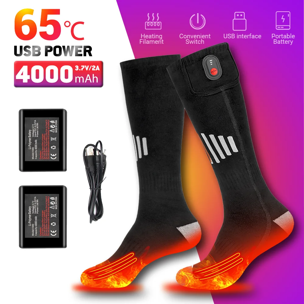 Winter Warm Heated Socks Battery Case Electric Heating Socks Men Women Thermal Foot Warmer For Ski Camping Cycling Riding Hiking
Winter Warm Heated Socks Battery Case Electric Heating Socks Men Women Thermal Foot Warmer For Ski Camping Cycling Riding Hiking