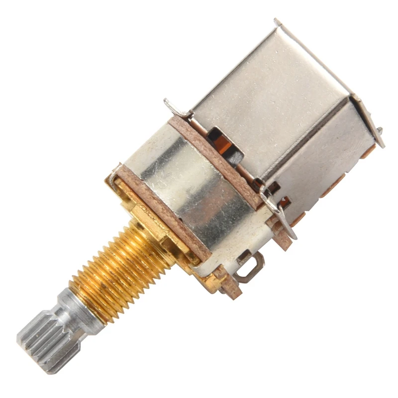 Потенциометр 6X A500K, нажимной выключатель, сращенный Dpdt кастрюльный вал 25 мм, запчасти для тона электрогитары, запчасти для гитары
Потенциометр 6X A500K, нажимной выключатель, сращенный Dpdt кастрюльный вал 25 мм, запчасти для тона электрогитары, запчасти для гитары