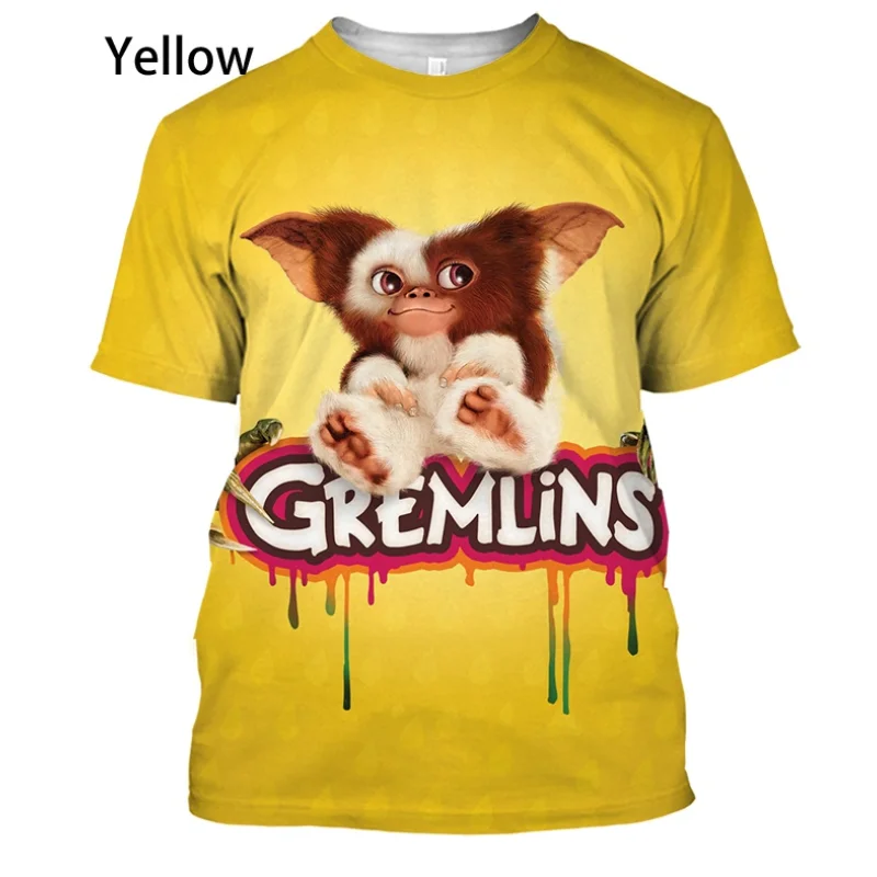 Новая 3D футболка с цифровой печатью Gremlins, мужской модный брендовый топ с коротким рукавом, универсальная Мужская/женская футболка, женская ... 
Новая 3D футболка с цифровой печатью Gremlins, мужской модный брендовый топ с коротким рукавом, универсальная Мужская/женская футболка, женская ...