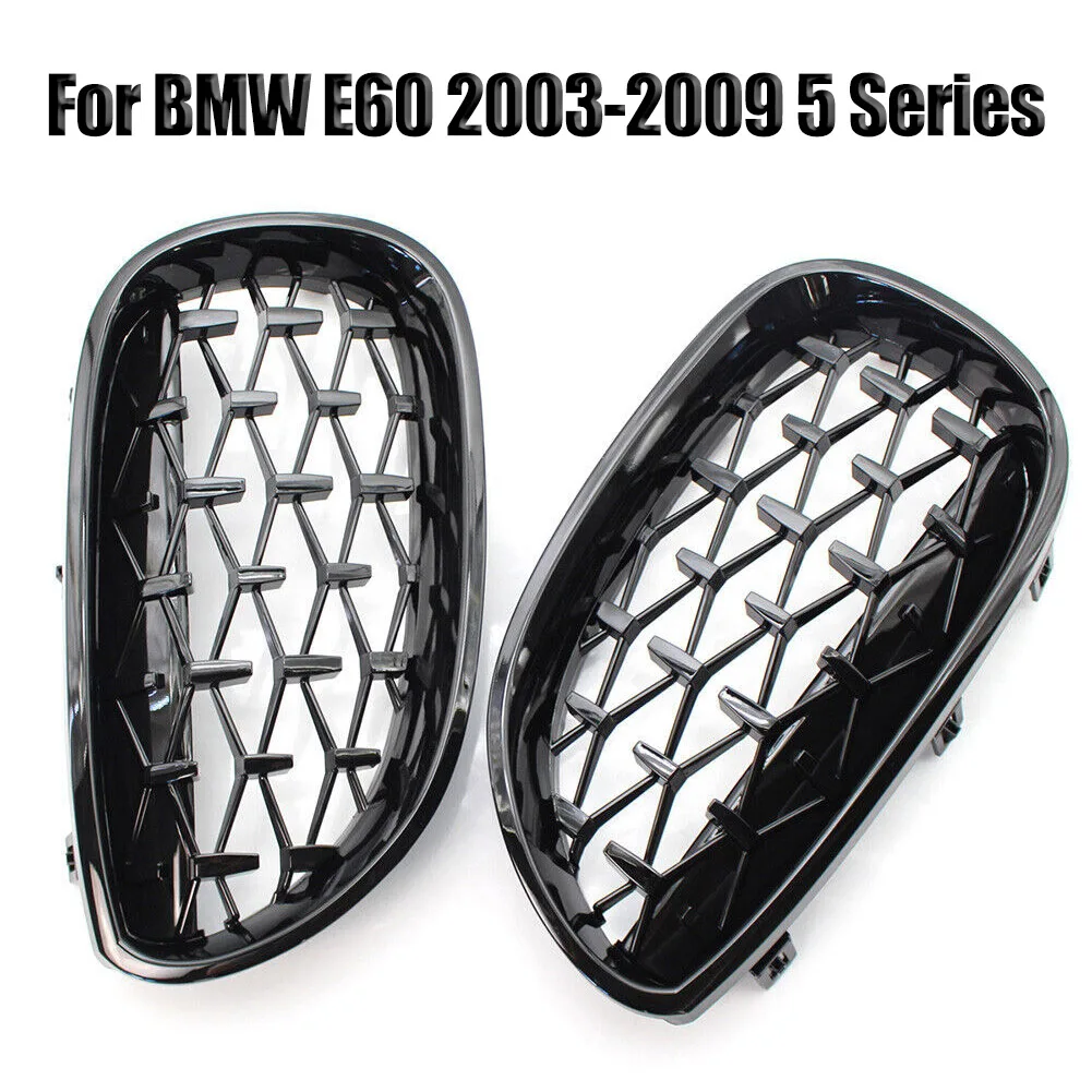 For BMW E60 2003-2009 5 Series Front Grille Front Kidney Grill 51137065061 51137065062 Diamond Style Gloss Black
For BMW E60 2003-2009 5 Series Front Grille Front Kidney Grill 51137065061 51137065062 Diamond Style Gloss Black