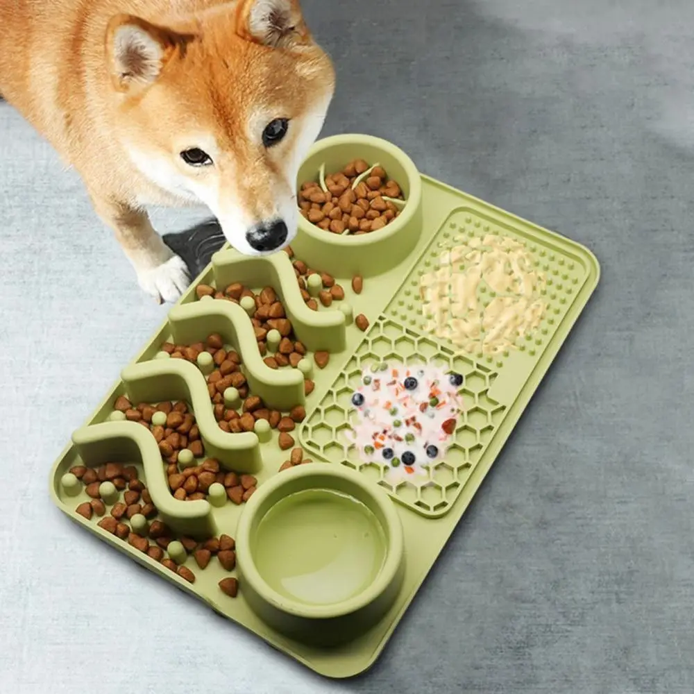 Soft Puppy Licking Food Mat Durable Bite Resistant Silicone Dog Food Bowl Non-Slip Anti-Choking Pet Supplies for Dogs Cats
Soft Puppy Licking Food Mat Durable Bite Resistant Silicone Dog Food Bowl Non-Slip Anti-Choking Pet Supplies for Dogs Cats
