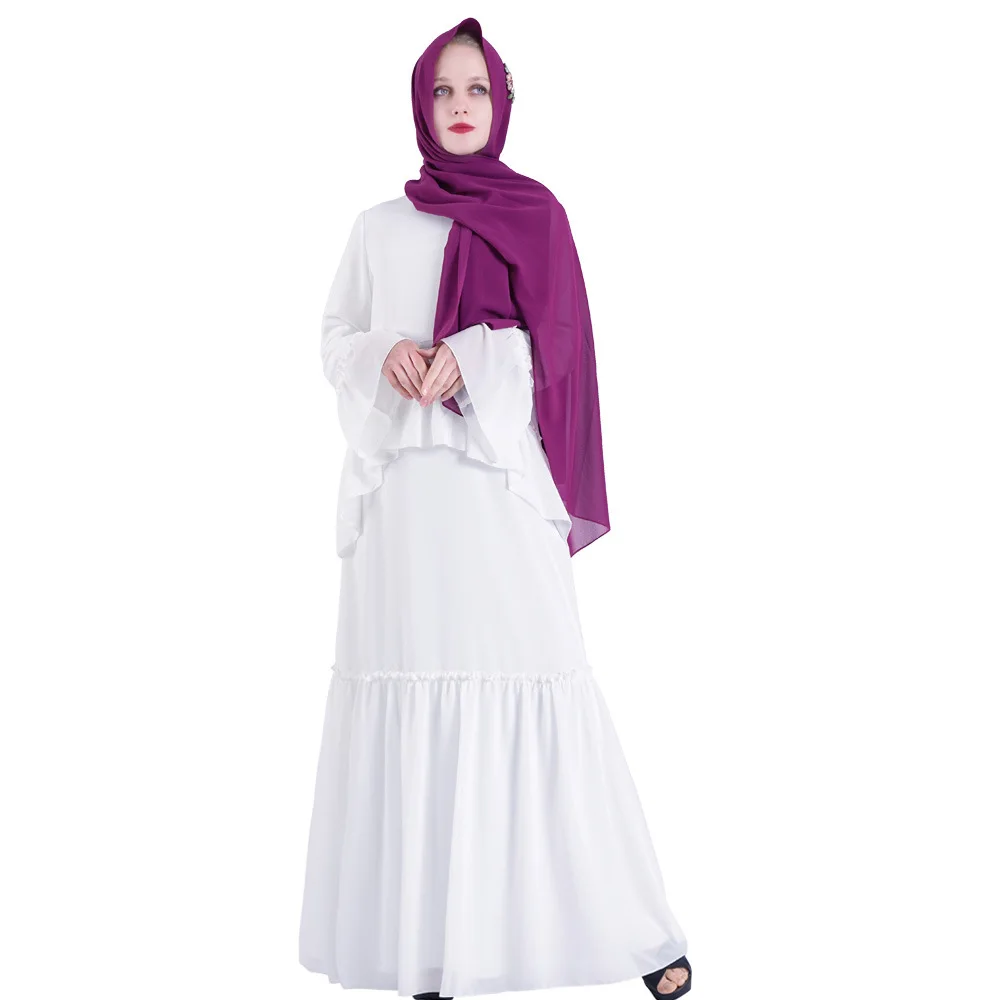 Fake Two Pieces Long Dress Kimono Coat Chiffon Dubai Turkey Kaftan Muslim Abayas Dresses For Women Casual Robe Islam Clothing
Fake Two Pieces Long Dress Kimono Coat Chiffon Dubai Turkey Kaftan Muslim Abayas Dresses For Women Casual Robe Islam Clothing