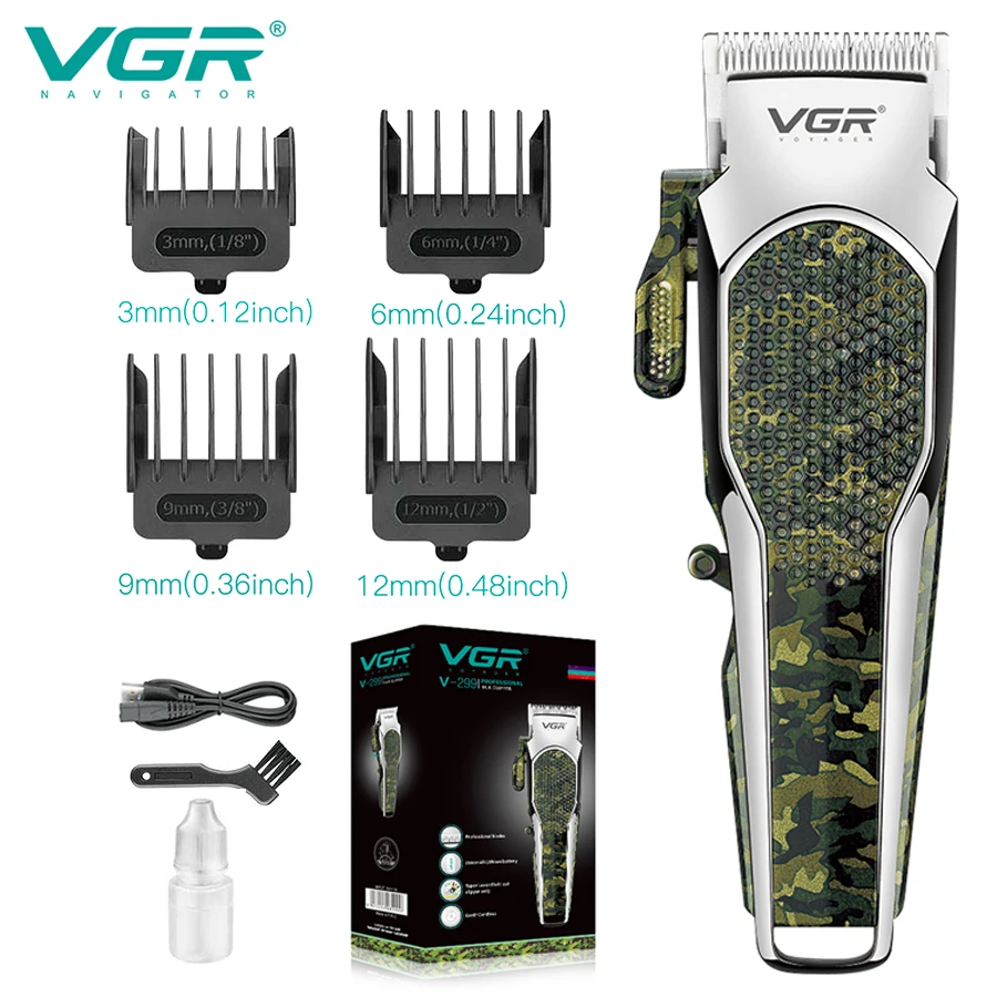 Фотомашинка для стрижки волос, камуфляжный триммер для волос, профессиональная машинка для стрижки волос, аккумуляторная электрическая фотомашинка для мужчин