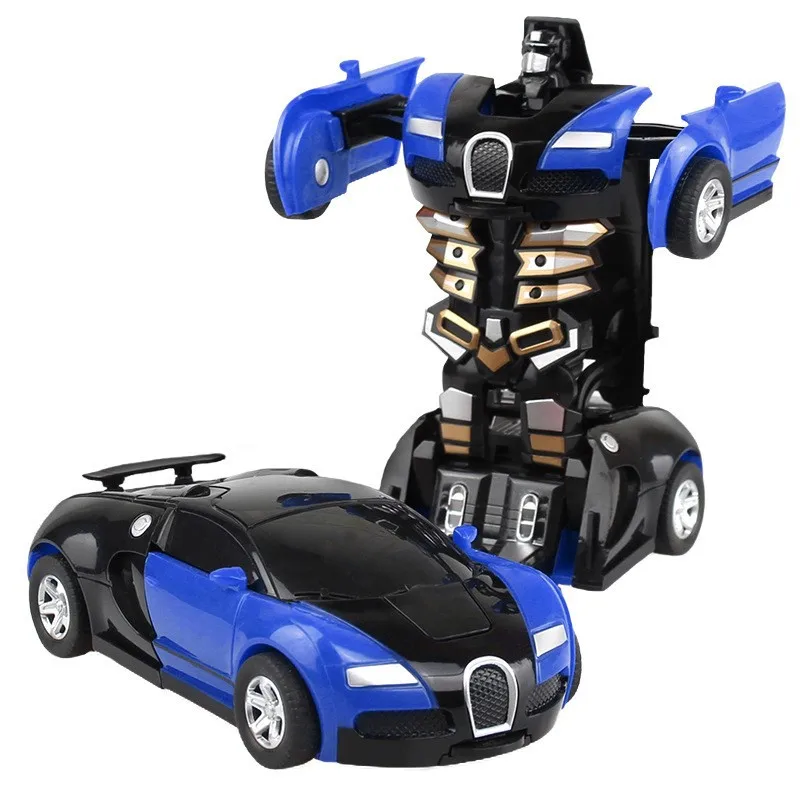 Children's Toy One-click Impact Deformation Car Robot Car Inertia Toy Car Boys And Girls Toy
Children's Toy One-click Impact Deformation Car Robot Car Inertia Toy Car Boys And Girls Toy