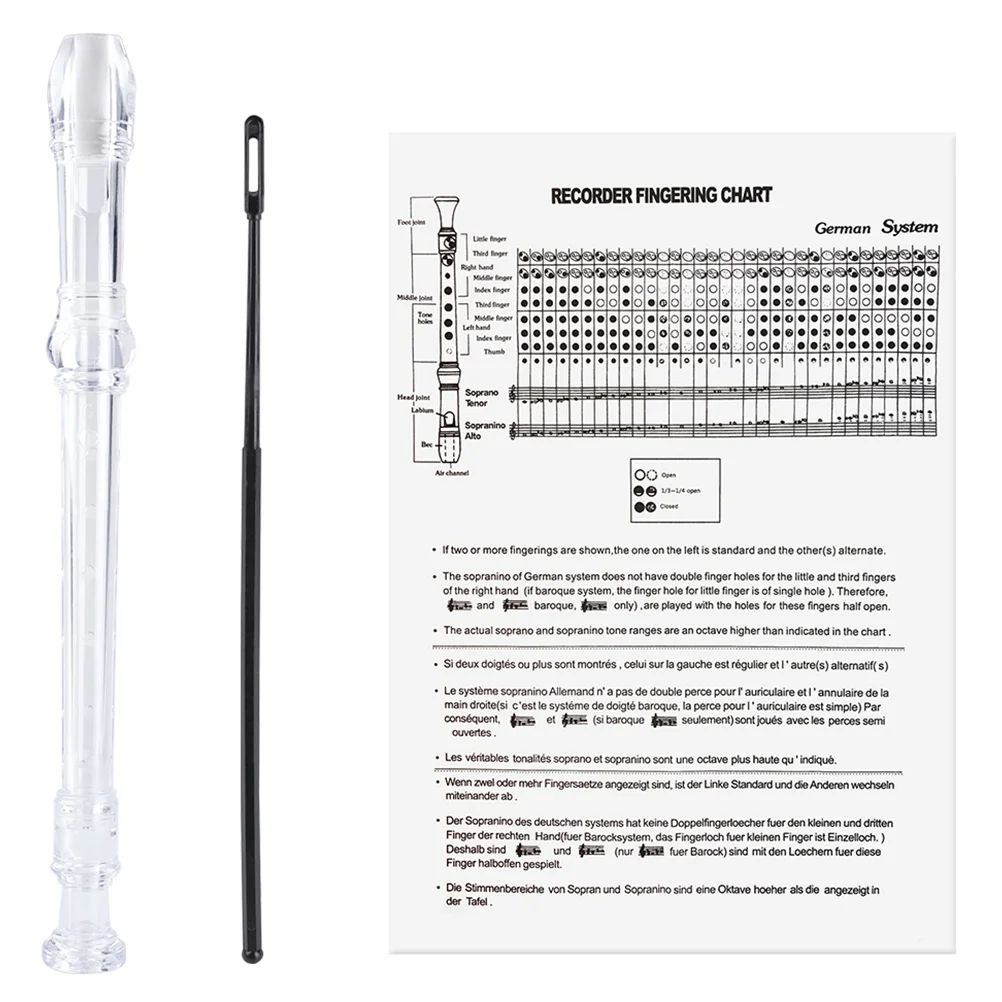8 Hole Beginner Recorder G Key Recorder Plastic Flutes Clarinet Beginner Instrument Abs Flute Instrument Music Recorder
8 Hole Beginner Recorder G Key Recorder Plastic Flutes Clarinet Beginner Instrument Abs Flute Instrument Music Recorder