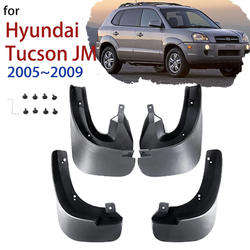 Автомобильные грязевые закрылки для Hyundai Tucson JM 2005 2006 2007 2009 2009 Передние задние задние крыло Mudflap Splash Guard Bugguard
Автомобильные грязевые закрылки для Hyundai Tucson JM 2005 2006 2007 2009 2009 Передние задние задние крыло Mudflap Splash Guard Bugguard