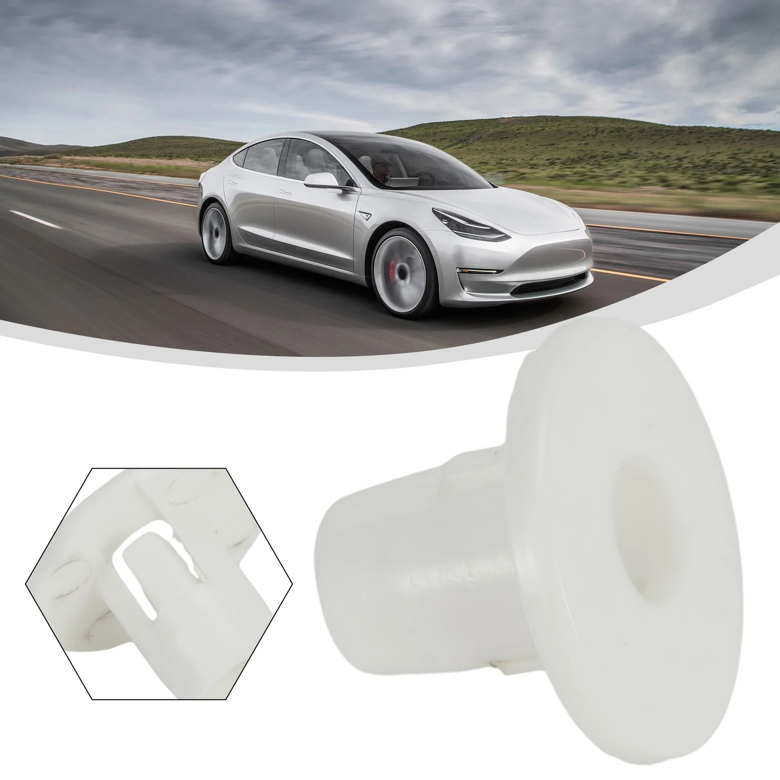 Car Headlight Rear Fixed Clip Buckle Rubber Sleeve For Tesla Model 3/ Y 1473202-00-A Headlight Bracket Rubber Sleeve
Car Headlight Rear Fixed Clip Buckle Rubber Sleeve For Tesla Model 3/ Y 1473202-00-A Headlight Bracket Rubber Sleeve
