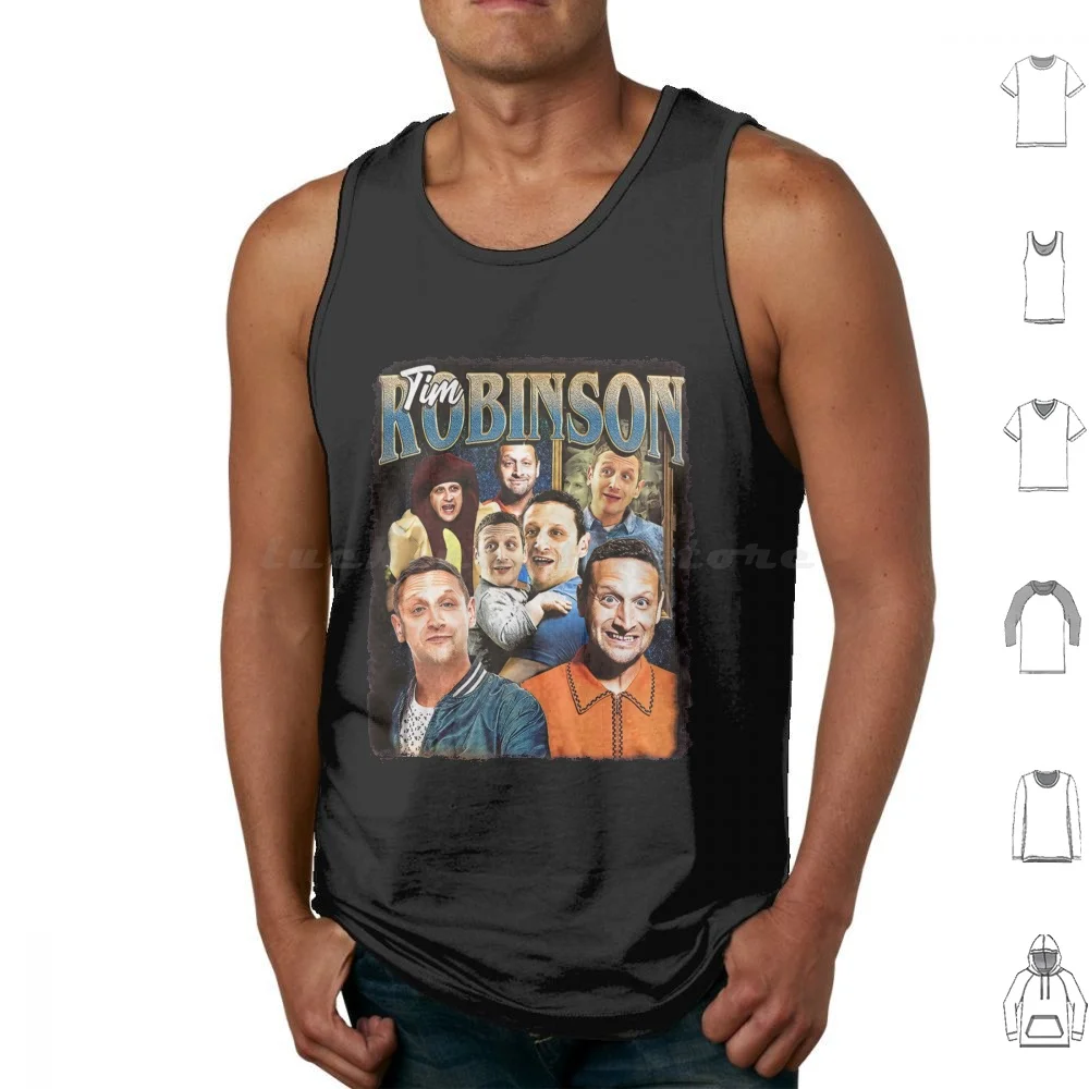 

Tim Robinson Vintage Tank Tops Vest Sleeveless Itysl I Think You Should Leave Dan Flashes Tim Robinson Shops At The Creek