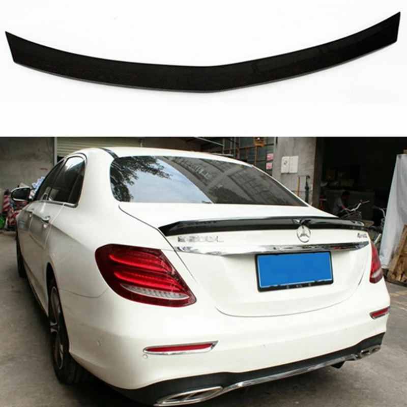 For Mercedes-Benz E-Class W213 4Door Sedan V Style Carbon Fiber Rear Spoiler Trunk Wing 2017-2023
For Mercedes-Benz E-Class W213 4Door Sedan V Style Carbon Fiber Rear Spoiler Trunk Wing 2017-2023