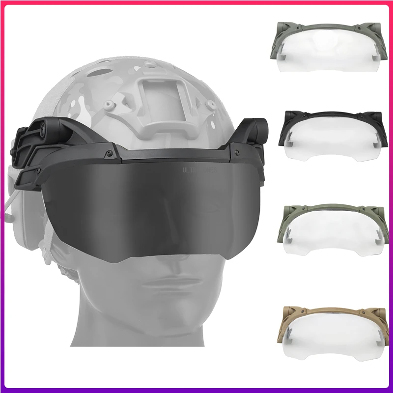 Tactical Goggle for Fast Helmet Airsoft Paintball Flip Up Face Mask Military Army Combat Goggles Anti Fog for CS War Game
Tactical Goggle for Fast Helmet Airsoft Paintball Flip Up Face Mask Military Army Combat Goggles Anti Fog for CS War Game
