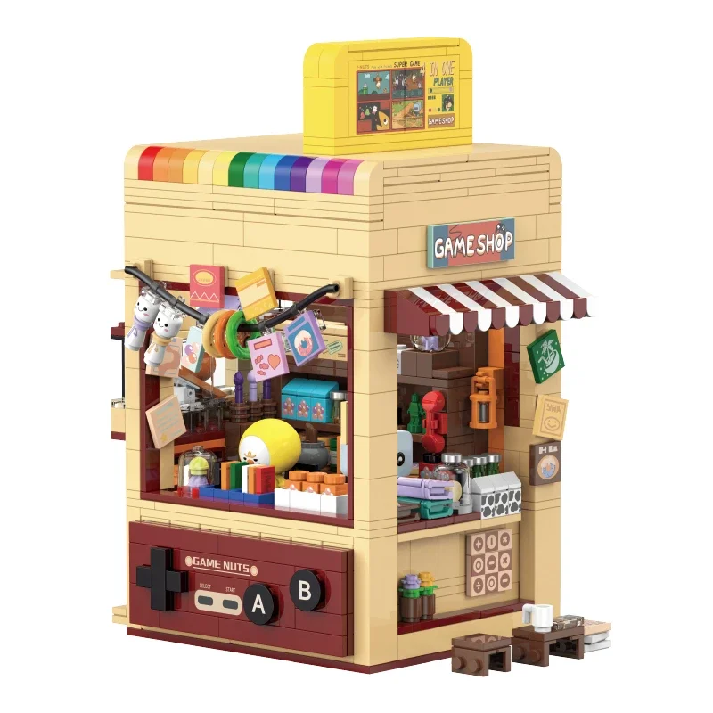 New DECOOL Street View Grocery Store Building Blocks Y-NUTS Missing Post Shop Bricks Toys For Girls Children's Christmas Gifts
New DECOOL Street View Grocery Store Building Blocks Y-NUTS Missing Post Shop Bricks Toys For Girls Children's Christmas Gifts