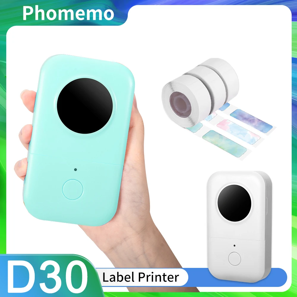 Портативный мини-термопринтер Phomemo D30, принтер для домашних и офисных этикеток, аппарат для нанесения этикеток на клейкой основе
Портативный мини-термопринтер Phomemo D30, принтер для домашних и офисных этикеток, аппарат для нанесения этикеток на клейкой основе