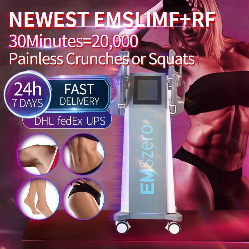 2022 EMSlim Neo RF Nova Machine Body Slimming 13 Tesla Ems Portable Buttock Build Muscle Fat Removal Burner Machine at Home
2022 EMSlim Neo RF Nova Machine Body Slimming 13 Tesla Ems Portable Buttock Build Muscle Fat Removal Burner Machine at Home