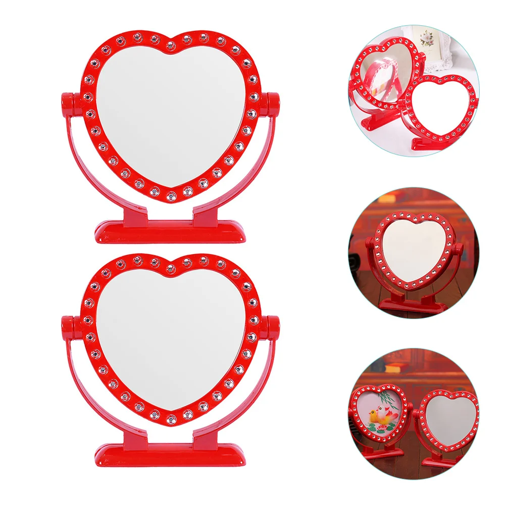 Mirror Heart Makeup Mirrors Table Tabletop Desktop Decorwall Dressing Vanity Room Desk Stand Women Bathroom Bedroom Hand Vintage
Mirror Heart Makeup Mirrors Table Tabletop Desktop Decorwall Dressing Vanity Room Desk Stand Women Bathroom Bedroom Hand Vintage