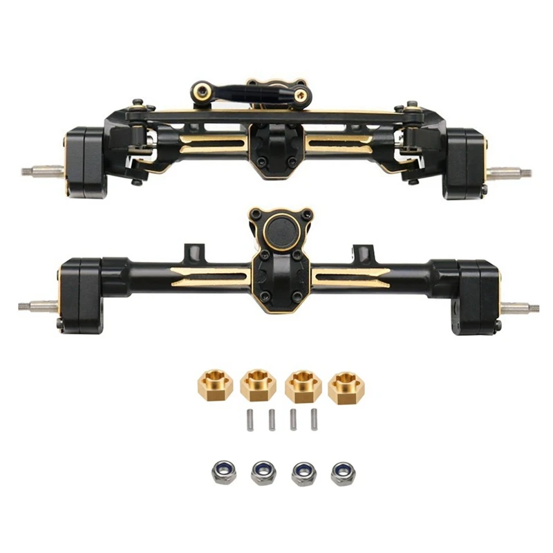 Brass Front And Rear Portal Axle For Axial SCX24 Gladiator JLU Bronco C10 Deadbolt 1/24 RC Crawler Car Upgrades Parts
Brass Front And Rear Portal Axle For Axial SCX24 Gladiator JLU Bronco C10 Deadbolt 1/24 RC Crawler Car Upgrades Parts