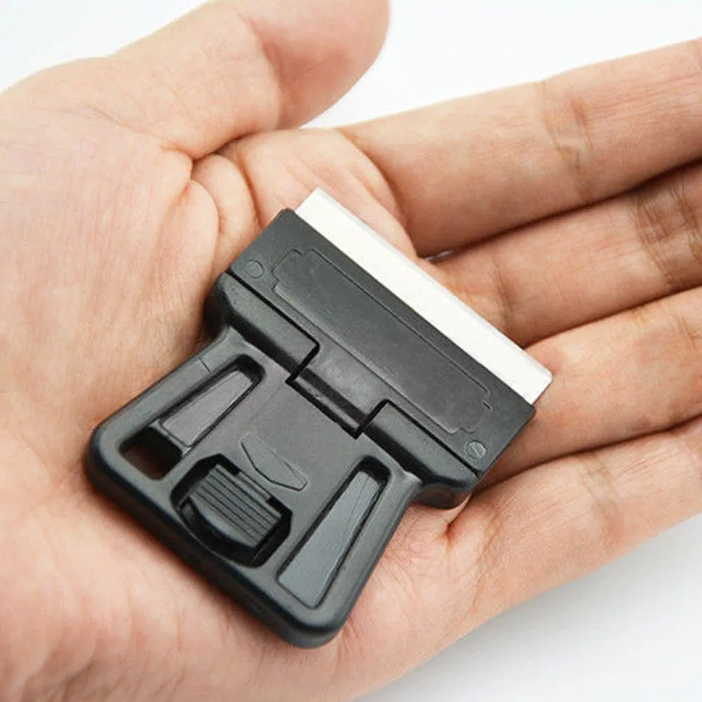 Black Razor Blade Glue Removing Tools High Carbon Blade Metal Mini Spare Carbon 10pcs Hot Nice Portable Pratical
Black Razor Blade Glue Removing Tools High Carbon Blade Metal Mini Spare Carbon 10pcs Hot Nice Portable Pratical