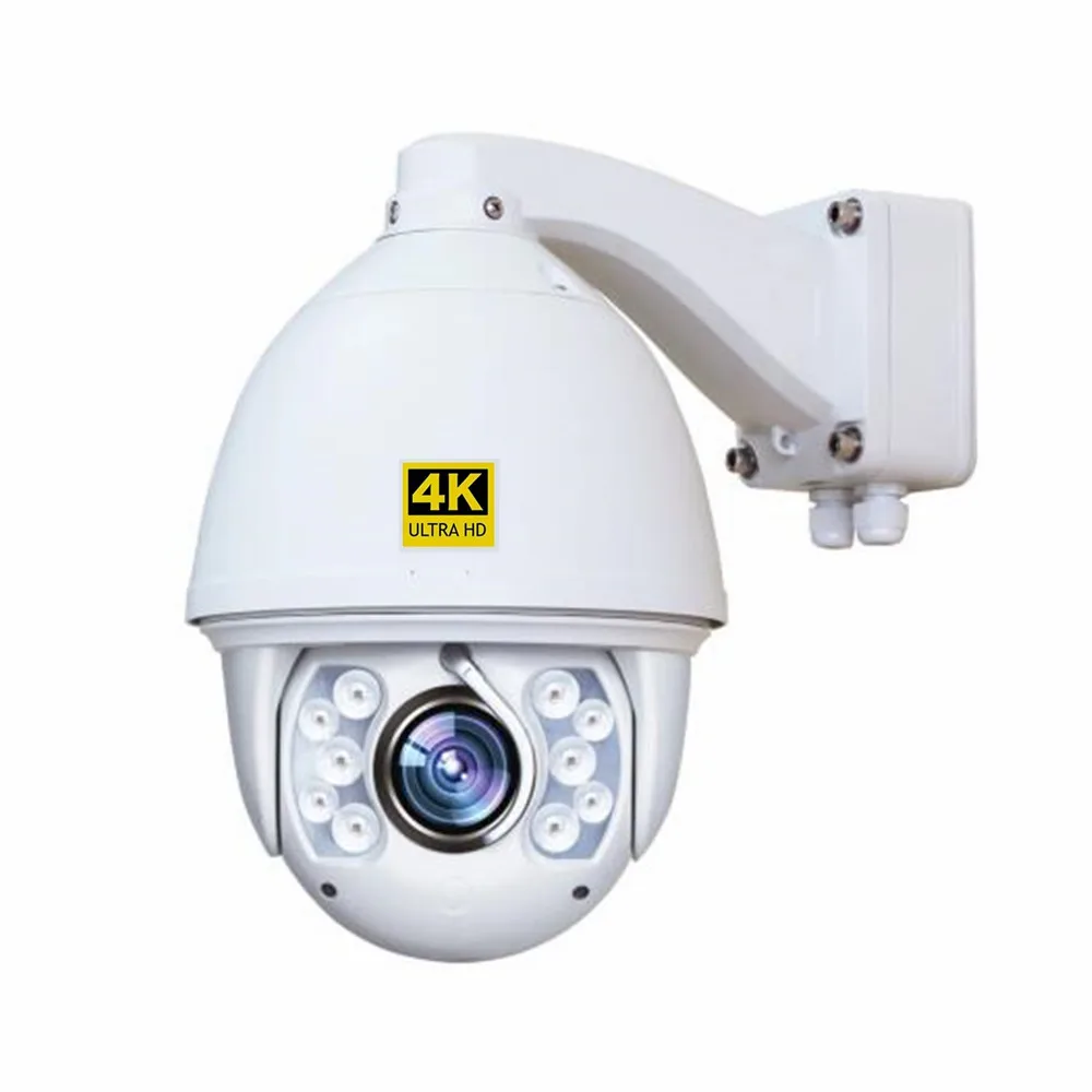 Высокоскоростная купольная IP PTZ-камера 30X PRO, 8 Мп, 4K, 33X зум, уличная камера видеонаблюдения, ИК 150 м со слотом для SD-карты и стеклоочистителя
Высокоскоростная купольная IP PTZ-камера 30X PRO, 8 Мп, 4K, 33X зум, уличная камера видеонаблюдения, ИК 150 м со слотом для SD-карты и стеклоочистителя