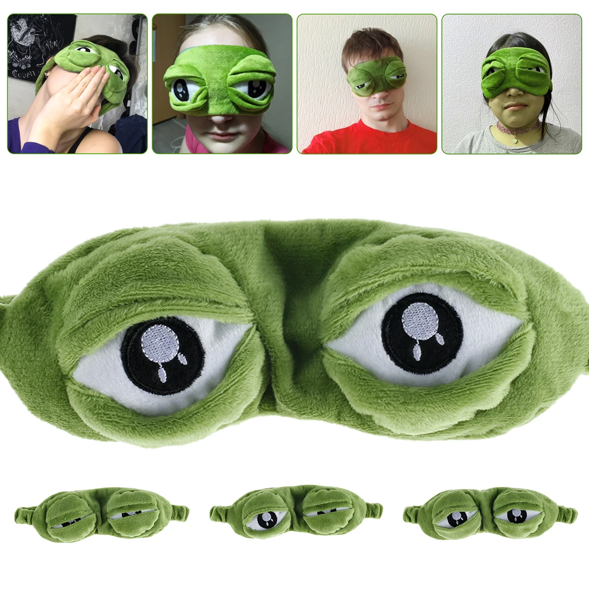 3d-маска для сна в виде лягушки, плюшевая накладка на глаза, мультяшная накладка на глаза для путешествий, расслабляющий подарок, милая маска ... 
3d-маска для сна в виде лягушки, плюшевая накладка на глаза, мультяшная накладка на глаза для путешествий, расслабляющий подарок, милая маска ...