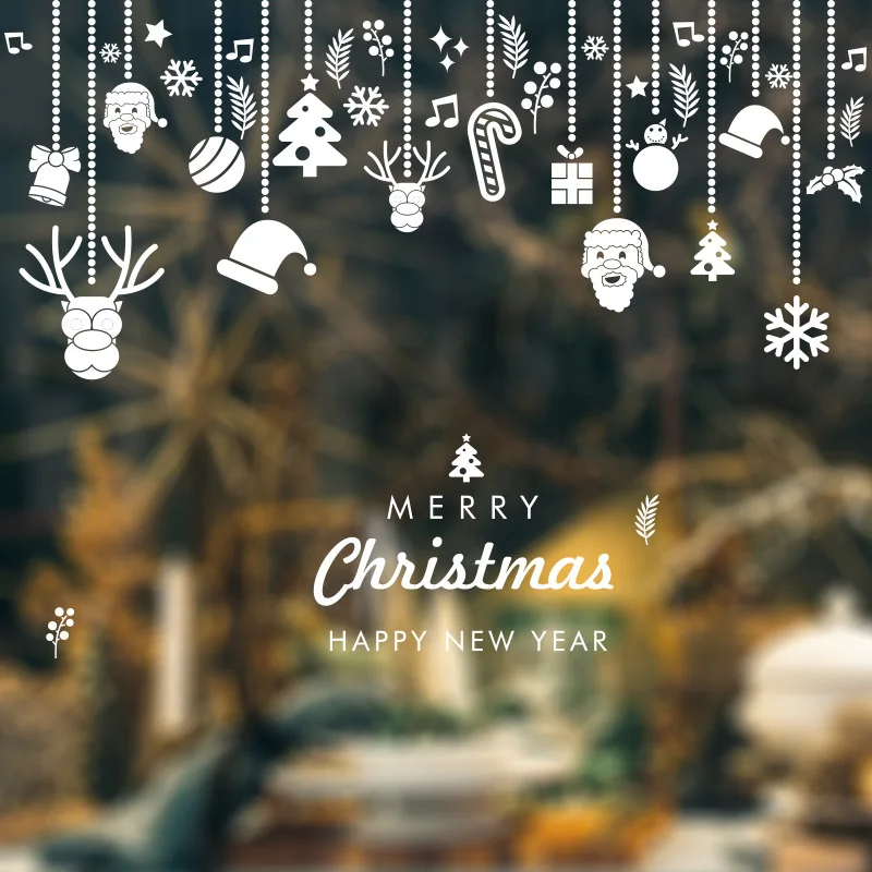 Living Room Wall Stickers for New Year Christmas Pendant Glazing Plate Window Door Decoration Vinyl Self-adhesive Decals Mural
Living Room Wall Stickers for New Year Christmas Pendant Glazing Plate Window Door Decoration Vinyl Self-adhesive Decals Mural