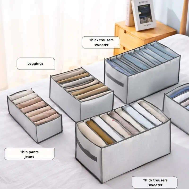 Foldable Clothing Pants Storage Box Wardrobe Bag Bedroom Cabinets Organizers Clothes Rack Superimposed Garments Drawer Hanger
Foldable Clothing Pants Storage Box Wardrobe Bag Bedroom Cabinets Organizers Clothes Rack Superimposed Garments Drawer Hanger