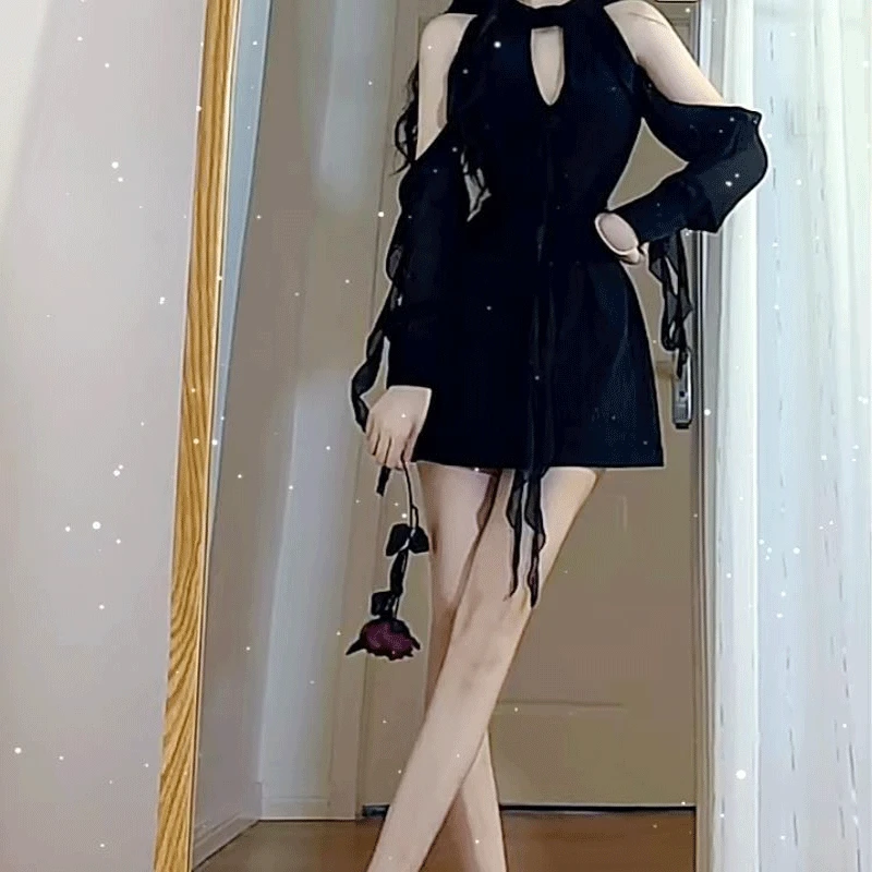 Spring Women's Clothing Slim French Sexy Solid Color Off Shoulder Corset Thin Temperament Long Sleeve Sweet and Fresh Dress
Spring Women's Clothing Slim French Sexy Solid Color Off Shoulder Corset Thin Temperament Long Sleeve Sweet and Fresh Dress
