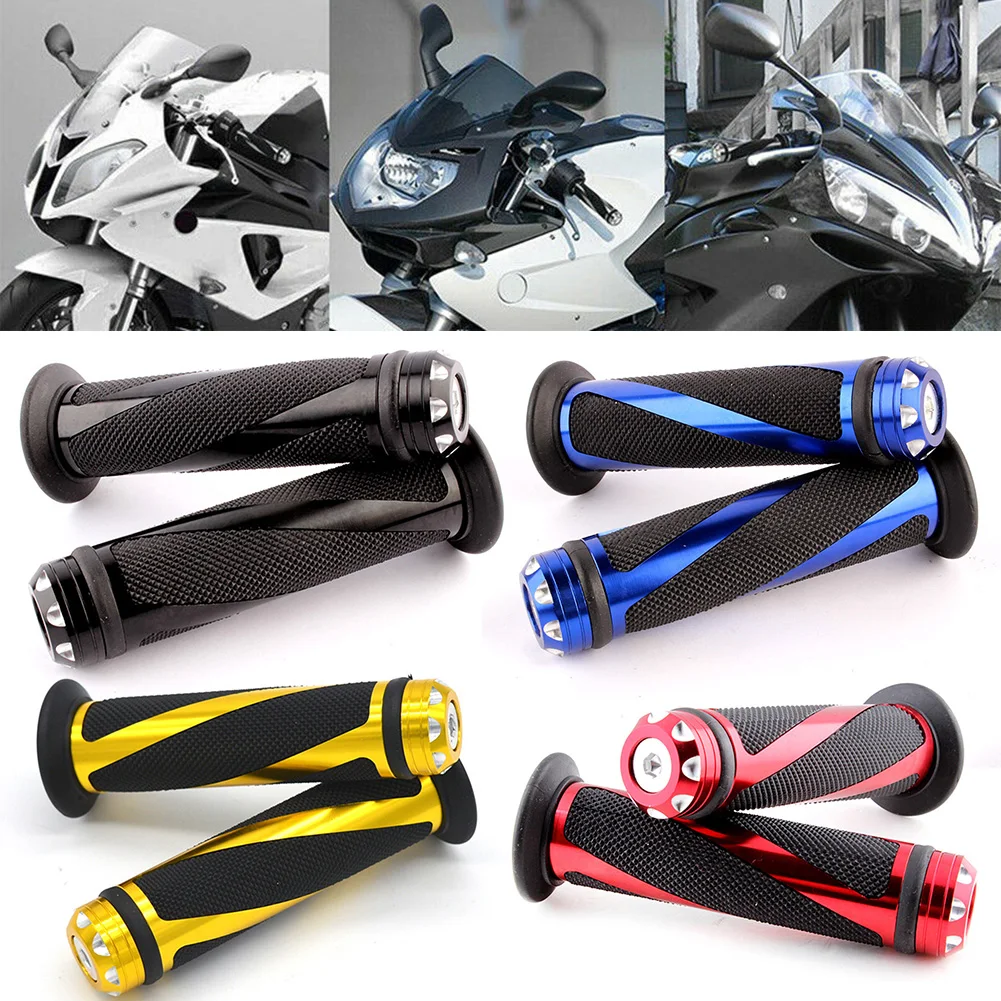 2 Pcs Motorcycle Grips Non-slip Rubber HandleBar High Quality Twill Stripe Grip 22mm Universal Bike Motorbike Accessories
2 Pcs Motorcycle Grips Non-slip Rubber HandleBar High Quality Twill Stripe Grip 22mm Universal Bike Motorbike Accessories