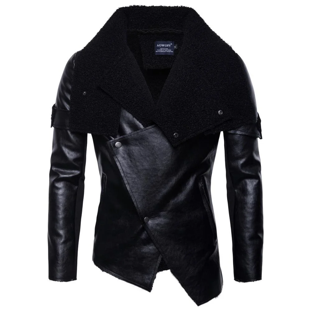 New High Quality Overcoat Men's Street Windbreaker Coat Plush Men Leather Locomotive Fur Clothing PU Casual Jacket Eurocode Size
New High Quality Overcoat Men's Street Windbreaker Coat Plush Men Leather Locomotive Fur Clothing PU Casual Jacket Eurocode Size