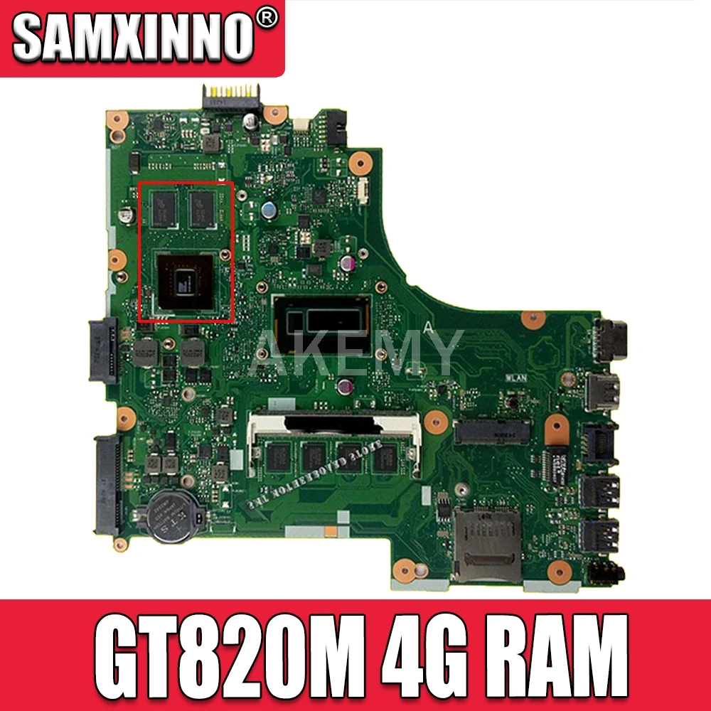 Материнская плата X450LD для ноутбука Asus X450LD X450L, материнская плата 100% дюйма, фото/4010U GT820M, 4 Гб ОЗУ
Материнская плата X450LD для ноутбука Asus X450LD X450L, материнская плата 100% дюйма, фото/4010U GT820M, 4 Гб ОЗУ