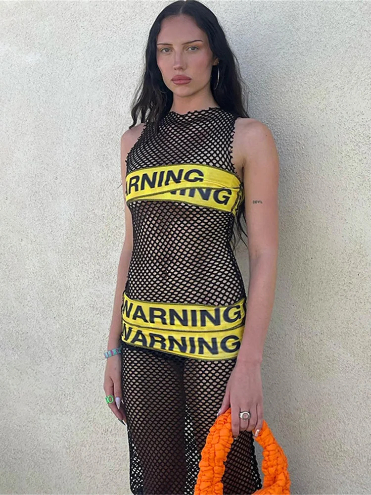 Balogun Summer See Through Mesh Dresses For Women 2022 Black Tank Top Mini Dress Women Sleeveless Hollow Out Sundress Female
Balogun Summer See Through Mesh Dresses For Women 2022 Black Tank Top Mini Dress Women Sleeveless Hollow Out Sundress Female