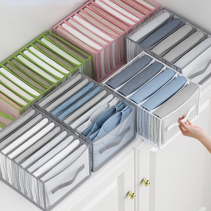 Closet Organizer Jeans T-shirt Drawer Storage Box Underwear Bras Socks Storage Box Wardrobe Compartment Sorting Bag Partition
Closet Organizer Jeans T-shirt Drawer Storage Box Underwear Bras Socks Storage Box Wardrobe Compartment Sorting Bag Partition