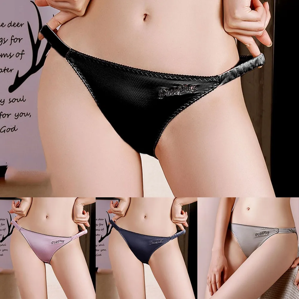Sexy Womens Silk Satin Panties Ladies Lingerie Underwear Knickers Brief Solid Color Briefs Underpants new
Sexy Womens Silk Satin Panties Ladies Lingerie Underwear Knickers Brief Solid Color Briefs Underpants new