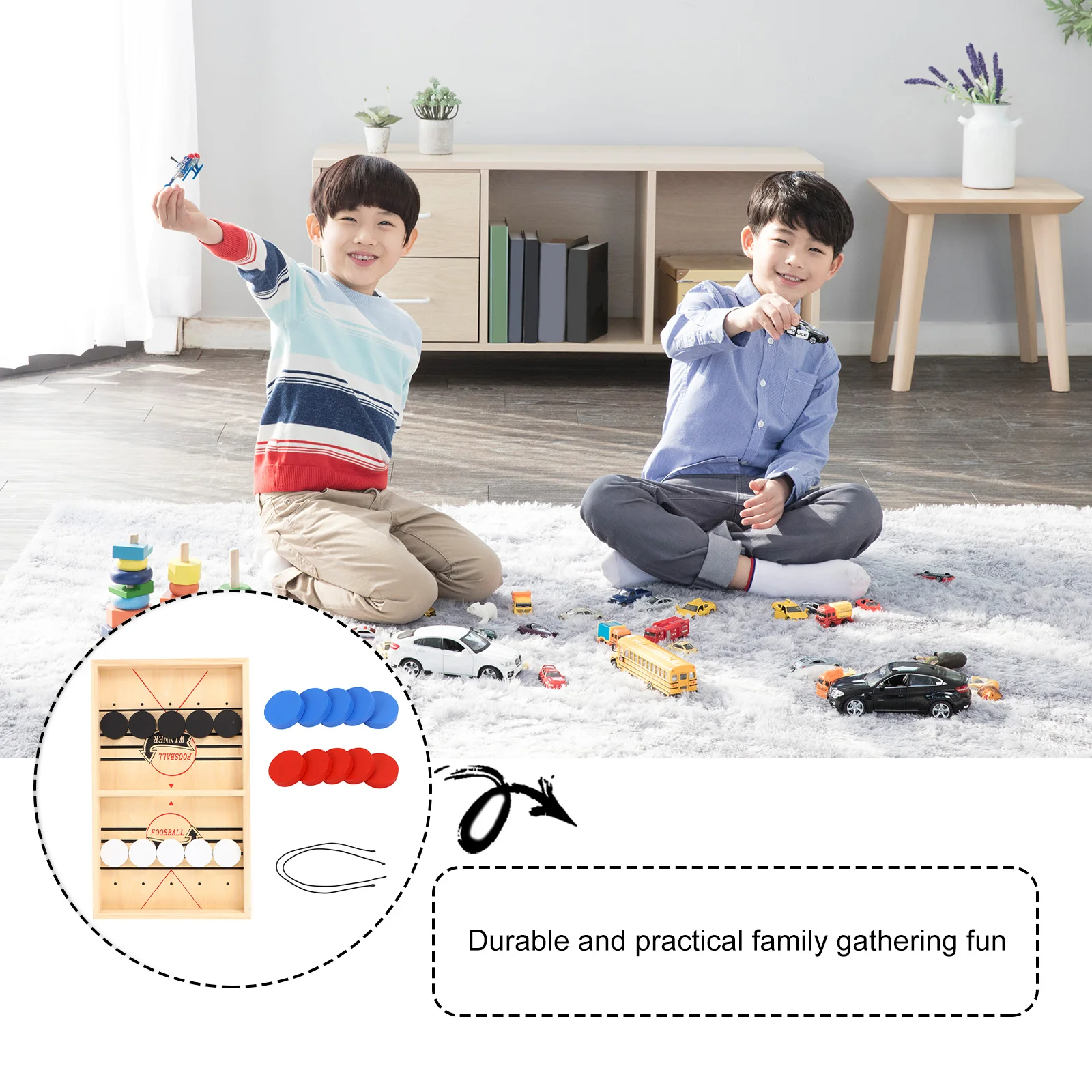 Footballs Bouncing Chess Board Game 2 1 Ice Hockey Slingshot Games Toy Table Home Interactive Toys Adults Parent-child
Footballs Bouncing Chess Board Game 2 1 Ice Hockey Slingshot Games Toy Table Home Interactive Toys Adults Parent-child