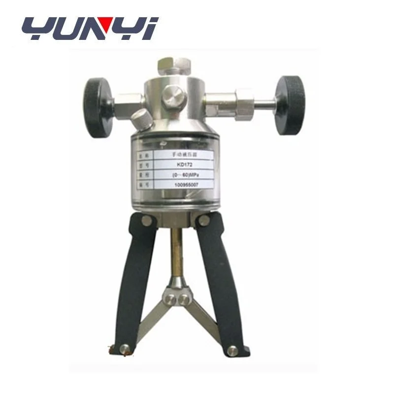 

hand operated pump standard test pressure calibrator