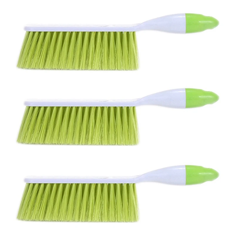 3X Bed Sheets Debris Cleaning Brush Soft Bristle Clothes Desk Sofa Duster Small Particles Hair Remover (Green)
3X Bed Sheets Debris Cleaning Brush Soft Bristle Clothes Desk Sofa Duster Small Particles Hair Remover (Green)