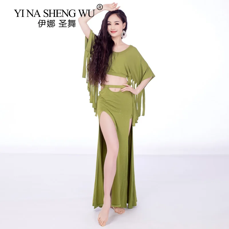 Belly Dance Suit Female Practice Clothes Oriental Dance Practice Clothes Professional Performance Clothing High Waist Long Skirt
Belly Dance Suit Female Practice Clothes Oriental Dance Practice Clothes Professional Performance Clothing High Waist Long Skirt