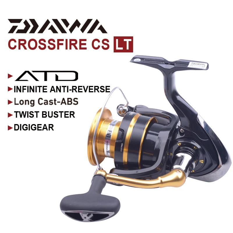 2023 Новинка DAIWA CROSSFIRE CS LT 1000-6000 3BB шестеренка 5,2/5,3/5,7/6,2: 1 металлическая катушка спиннинговые рыболовные катушки
2023 Новинка DAIWA CROSSFIRE CS LT 1000-6000 3BB шестеренка 5,2/5,3/5,7/6,2: 1 металлическая катушка спиннинговые рыболовные катушки