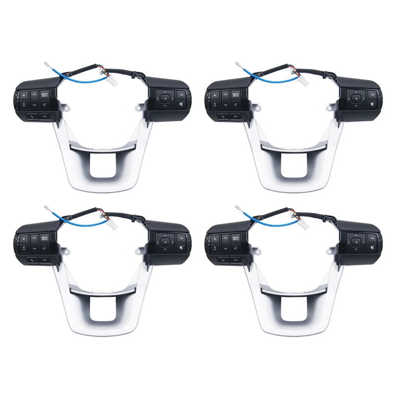 4X Audio Mode Control Switch Multifunctional Steering Wheel 84250-0E120 For Toyota Hilux Revo Rocco Fortuner 2015-2020
4X Audio Mode Control Switch Multifunctional Steering Wheel 84250-0E120 For Toyota Hilux Revo Rocco Fortuner 2015-2020