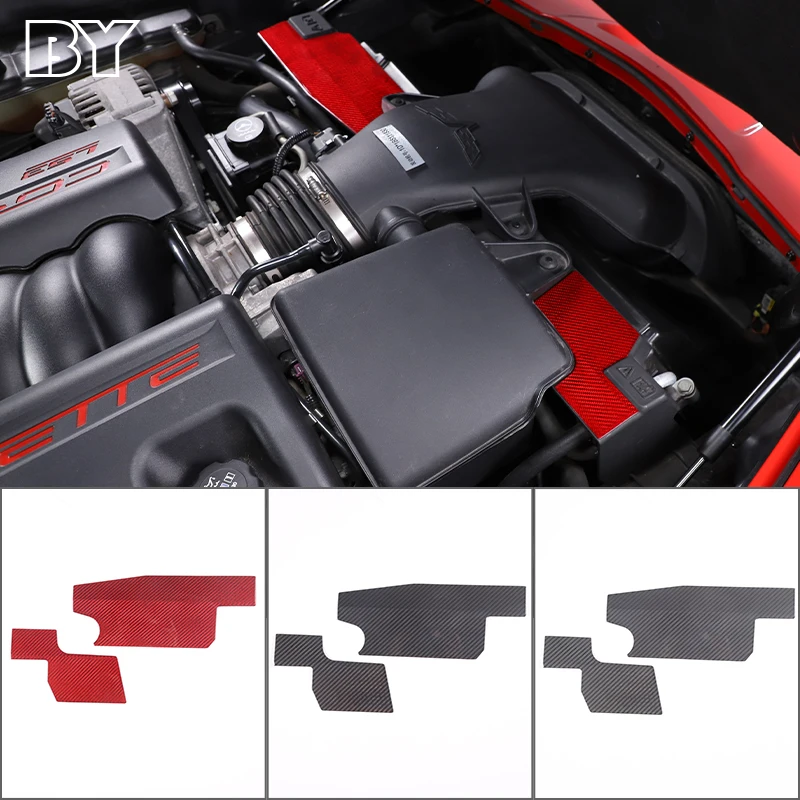 For Chevrolet Corvette C6 2005-2013 Real Carbon Fiber Car Engine Air Filter Side Baffle Cover Trim Sticker Car Accessories
For Chevrolet Corvette C6 2005-2013 Real Carbon Fiber Car Engine Air Filter Side Baffle Cover Trim Sticker Car Accessories