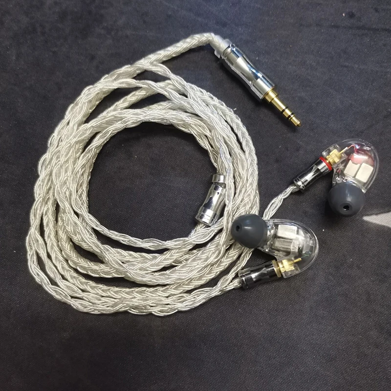 Для SHURE SE846 5BA наушники-вкладыши Сменные сбалансированные арматурные драйверы MMCX HiFi наушники музыкальный плеер для телефона левый и правый
Для SHURE SE846 5BA наушники-вкладыши Сменные сбалансированные арматурные драйверы MMCX HiFi наушники музыкальный плеер для телефона левый и правый