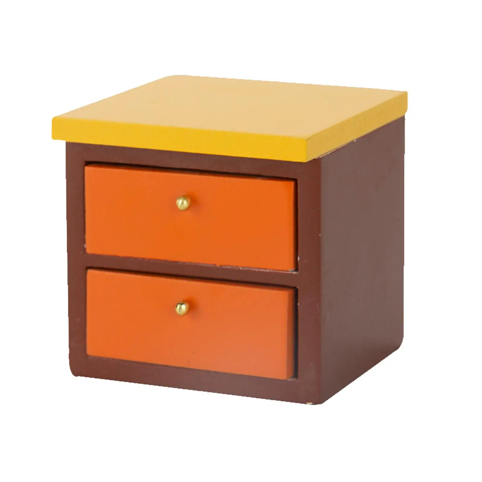 Miniature Locker Wooden Decorations Colored Props 1/12 Scale NightStand for
Miniature Locker Wooden Decorations Colored Props 1/12 Scale NightStand for