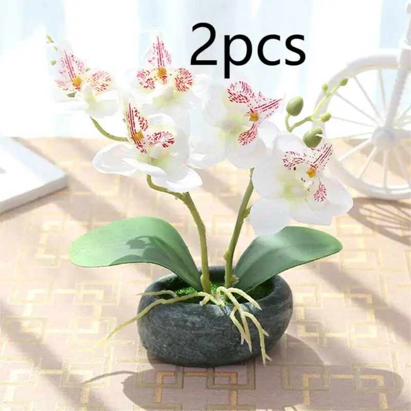 Fake Flower Phalaenopsis Small Bonsai Creative Ornaments Simulated Flowers Indoor Home Simulation Potted Plants
Fake Flower Phalaenopsis Small Bonsai Creative Ornaments Simulated Flowers Indoor Home Simulation Potted Plants