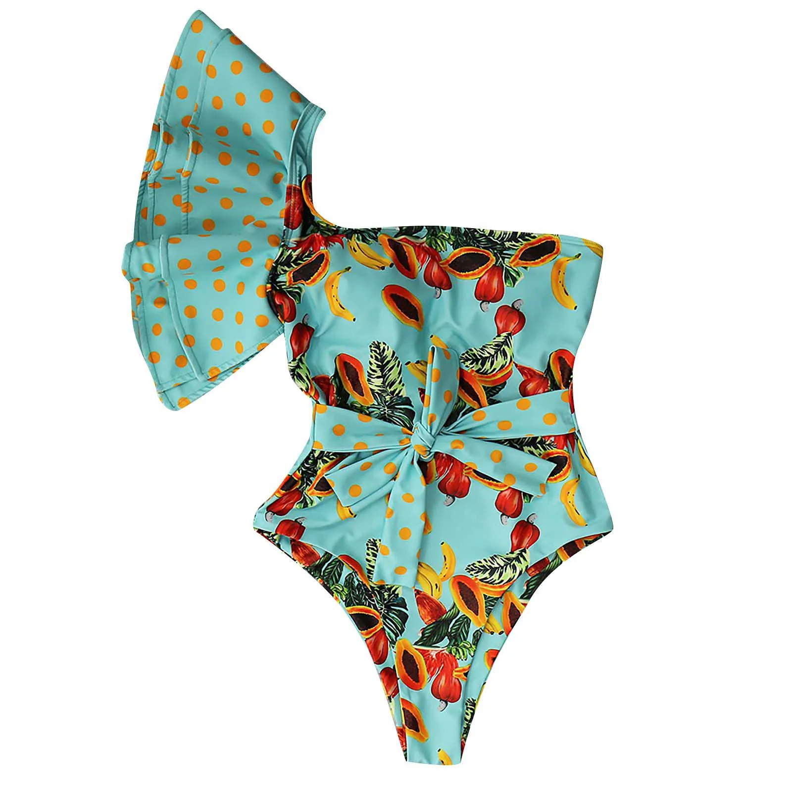 Bikini Straps Sexy Printed Waist Strap Swimsuit High Women's Leaf Double Swimwears Tankinis Set
Bikini Straps Sexy Printed Waist Strap Swimsuit High Women's Leaf Double Swimwears Tankinis Set
