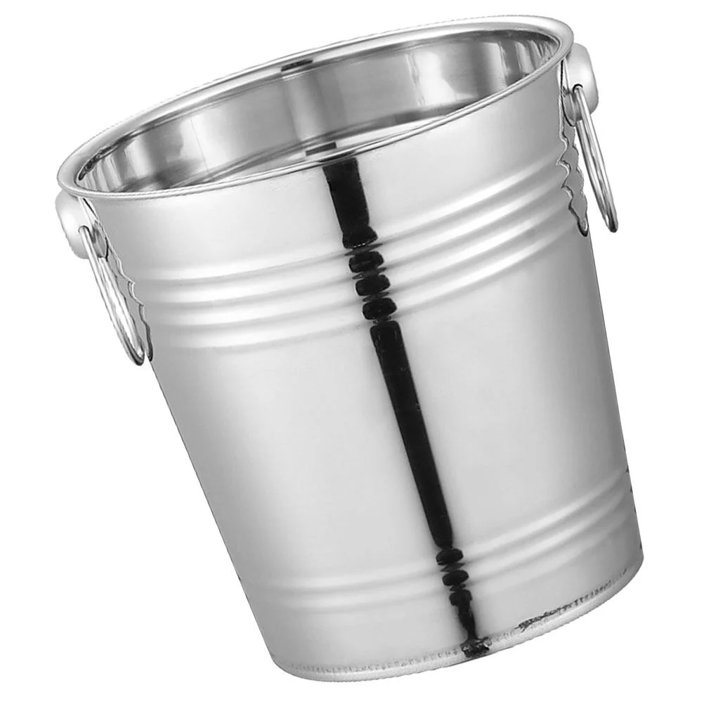 Stainless Steel Ice Cube Buckets Iced Bottle Container Champagne Cocktail Bar Storage Home KTV Thicken Juice
Stainless Steel Ice Cube Buckets Iced Bottle Container Champagne Cocktail Bar Storage Home KTV Thicken Juice