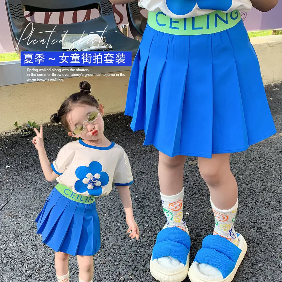 Girls Summer Short-Sleeved Suit 2022 Baby Girl New Two-Piece Skirt Children'S Casual Korean Version Cotton Top
Girls Summer Short-Sleeved Suit 2022 Baby Girl New Two-Piece Skirt Children'S Casual Korean Version Cotton Top