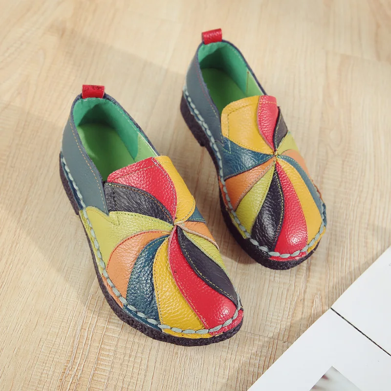 Colorful Patched Sneakers Women Shoes 2023 Retro Luxury Handmade Shoes 2023 Women Spring Genuine Leather Moccasins Plus Size 42
Colorful Patched Sneakers Women Shoes 2023 Retro Luxury Handmade Shoes 2023 Women Spring Genuine Leather Moccasins Plus Size 42