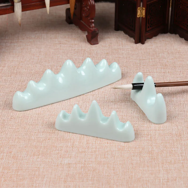 Ceramic Writing Brush Holder Chinese Calligraphy Pen Holder For Watercolor Ink Painting School Office Supplies
Ceramic Writing Brush Holder Chinese Calligraphy Pen Holder For Watercolor Ink Painting School Office Supplies